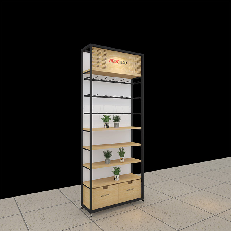 蘿崗名創(chuàng)優(yōu)品貨架母嬰店寵物店飾品文具店展示架