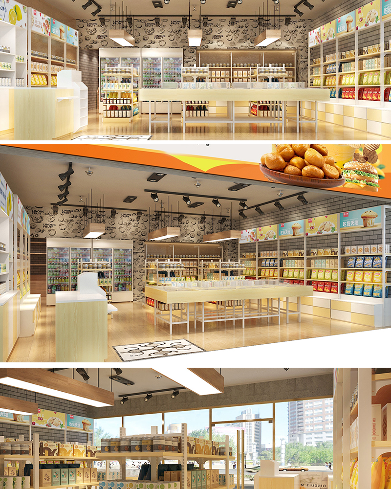 鞍山零食批發(fā)店貨架子,連鎖食品店貨架配件,零食商品多功能架子,大唐陳列架