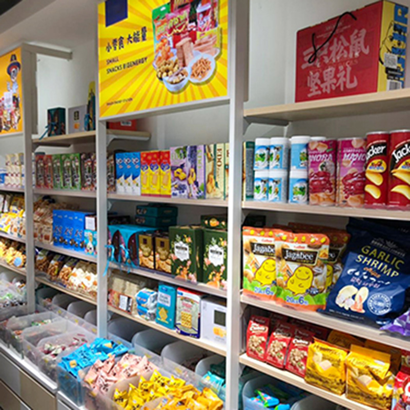 廣州大唐展示零食店系列貨架效果展示