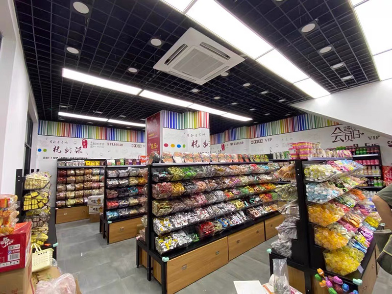 黑龍江進(jìn)口零食貨架,食品店貨架,散裝零食貨架,大唐展示貨架