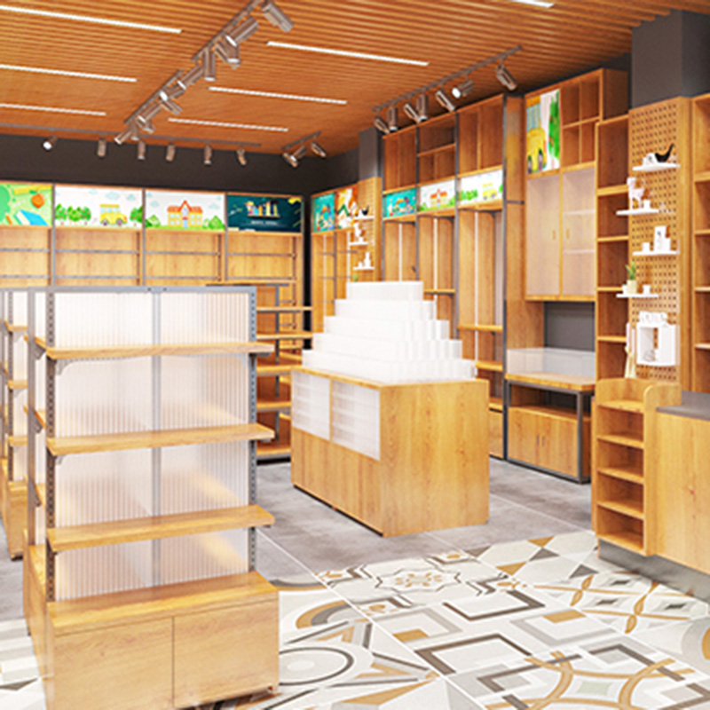 蘿崗廣州大唐展示貨架廠文具系列貨架效果展示