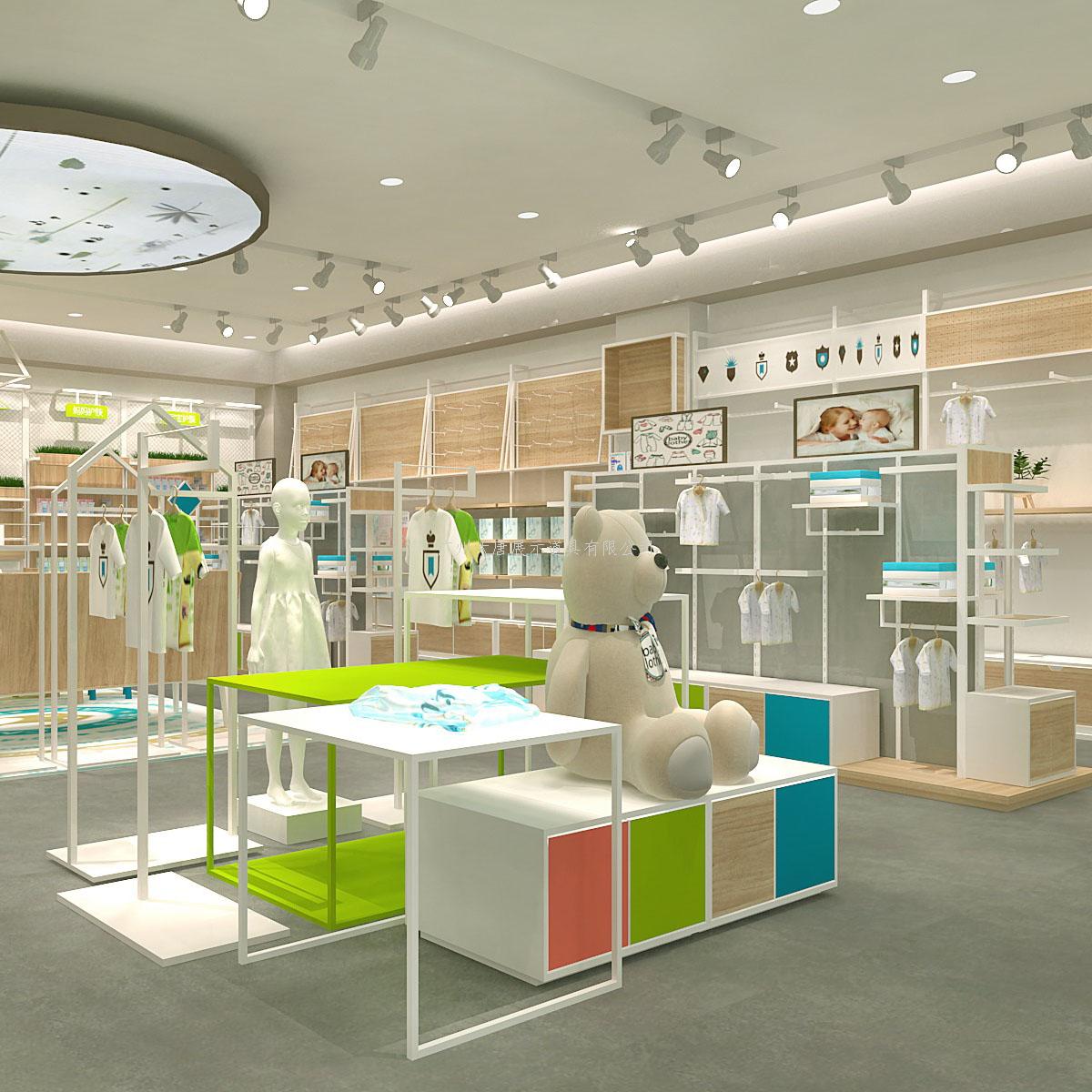 商洛母嬰店貨架嬰兒用品展示架