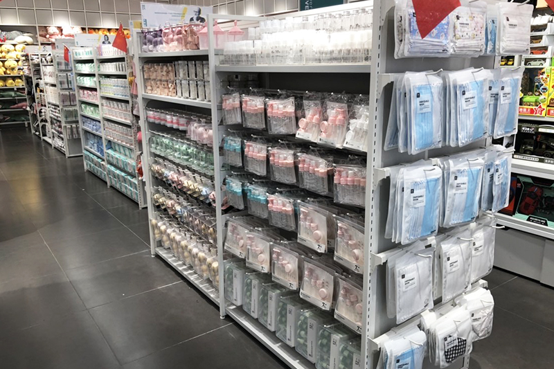 精品店貨架，精品店陳列架，飾品貨架，展示貨架，大唐展示貨架，北歐風(fēng)貨架，三元店貨架